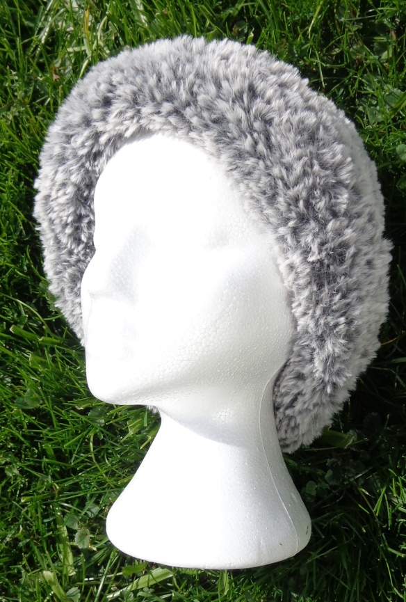 Sophie Bucket Hat knit in Lionbrand Go for Faux by Deborah Cooke